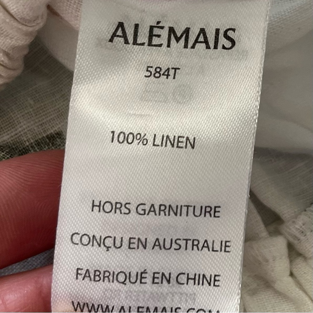 ALEMAIS HERA Drawstring Top In Ivory Size 8 Greek Art to Wear Artsy Chic - Picture 5 of 9